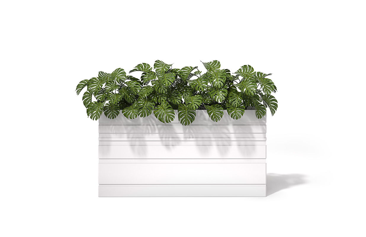 Terra Planter on white background