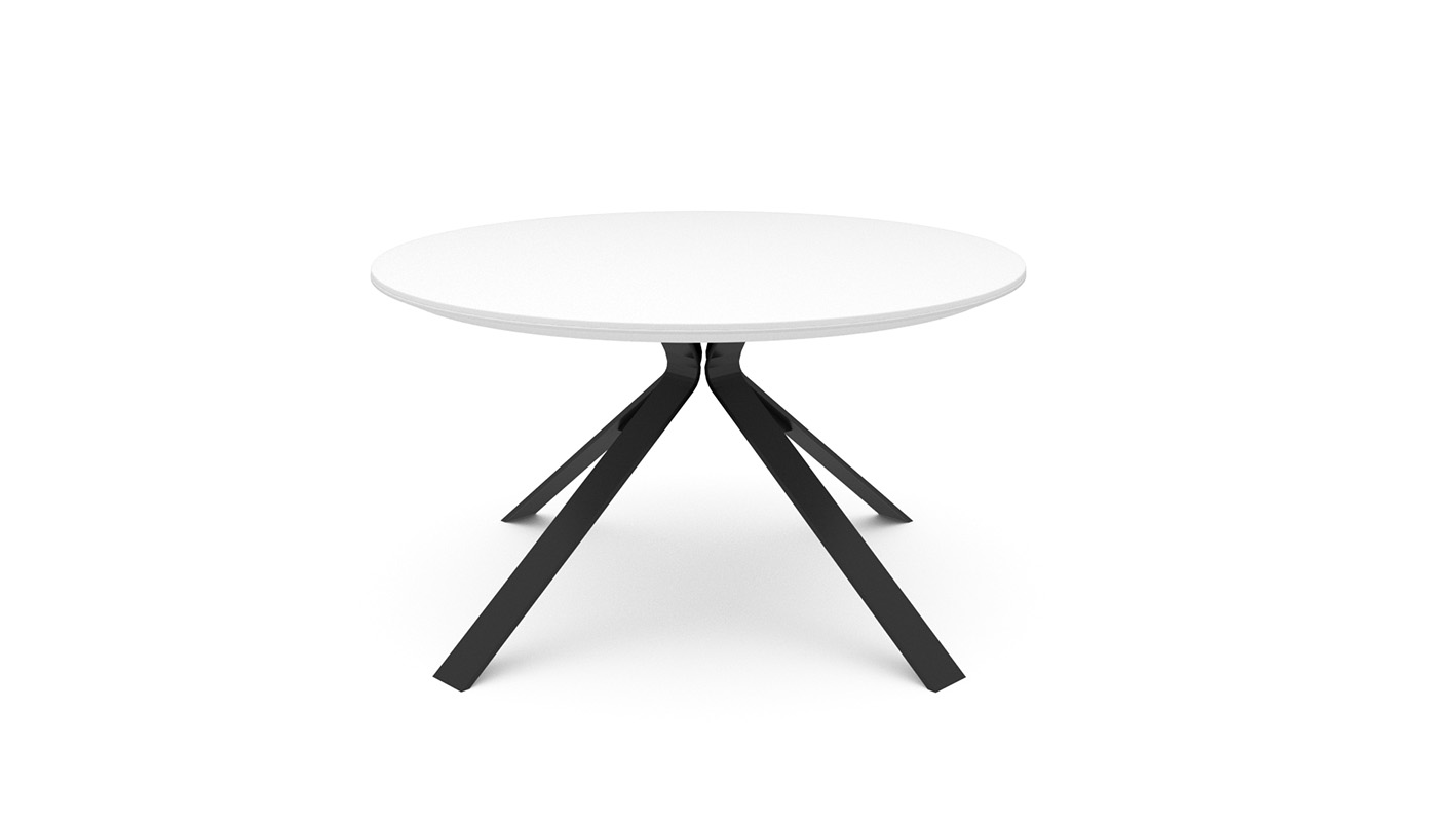 Tangent Occasional Table on white background