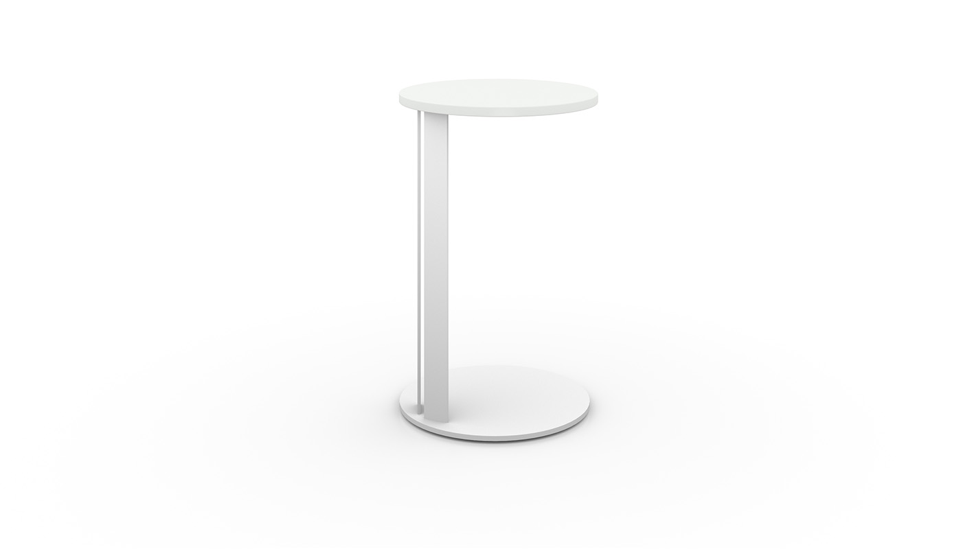 Tangent Laptop Table on white background