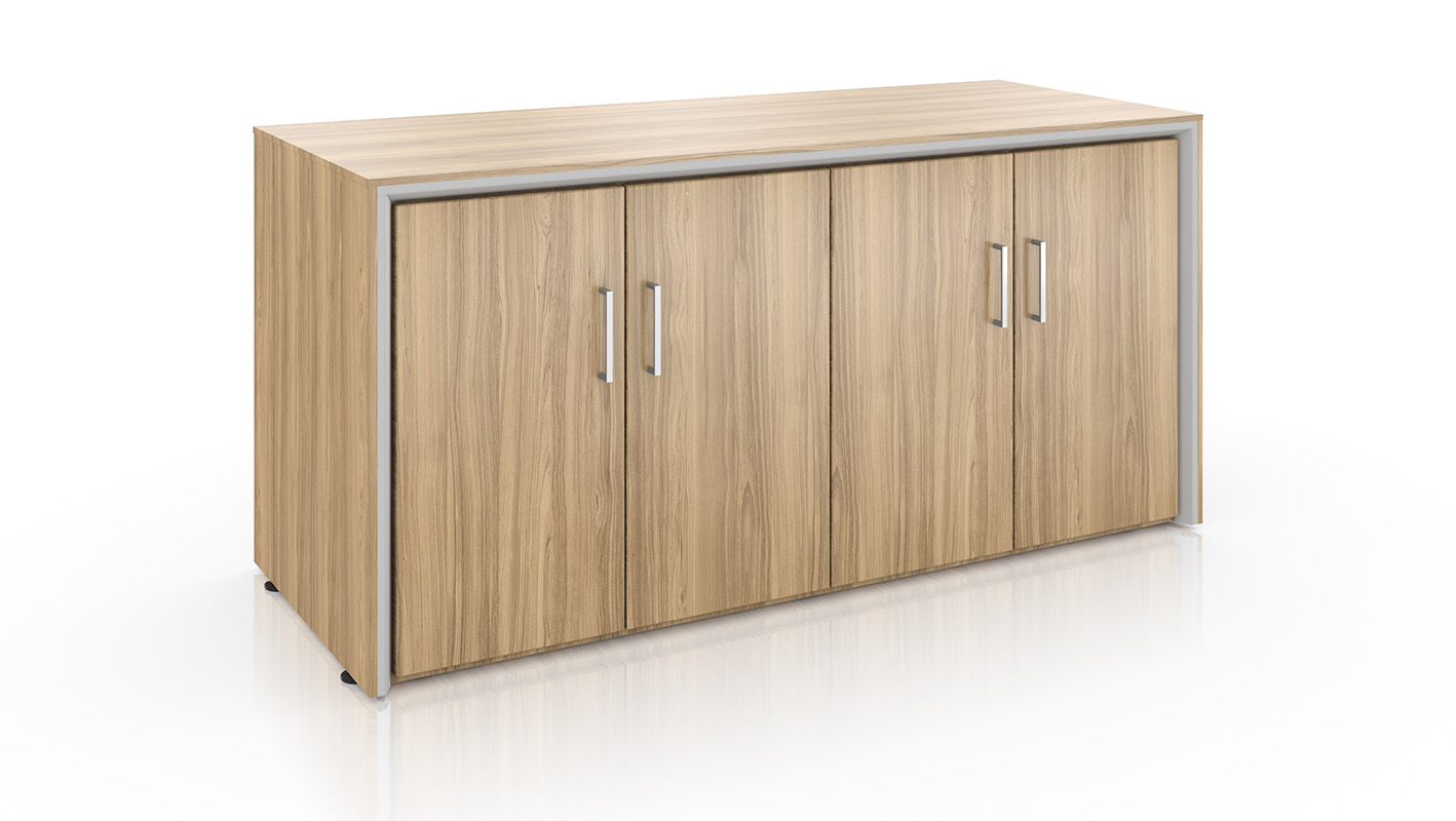 Stealth Credenza on white background