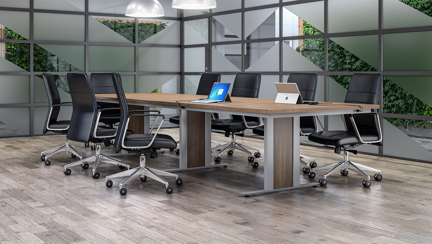 Solano Conference Table in conference room
