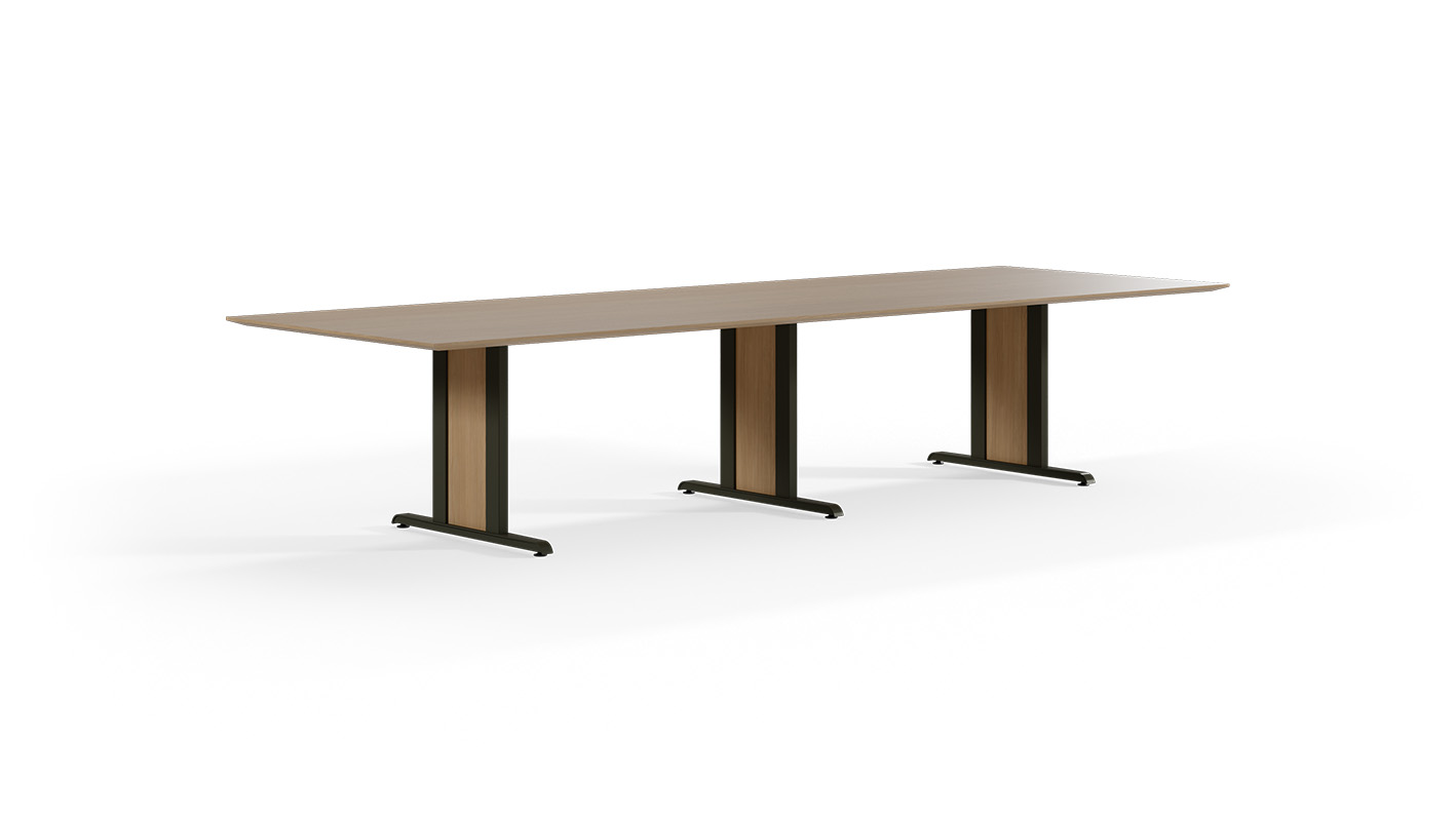Solano Conference Table on white background