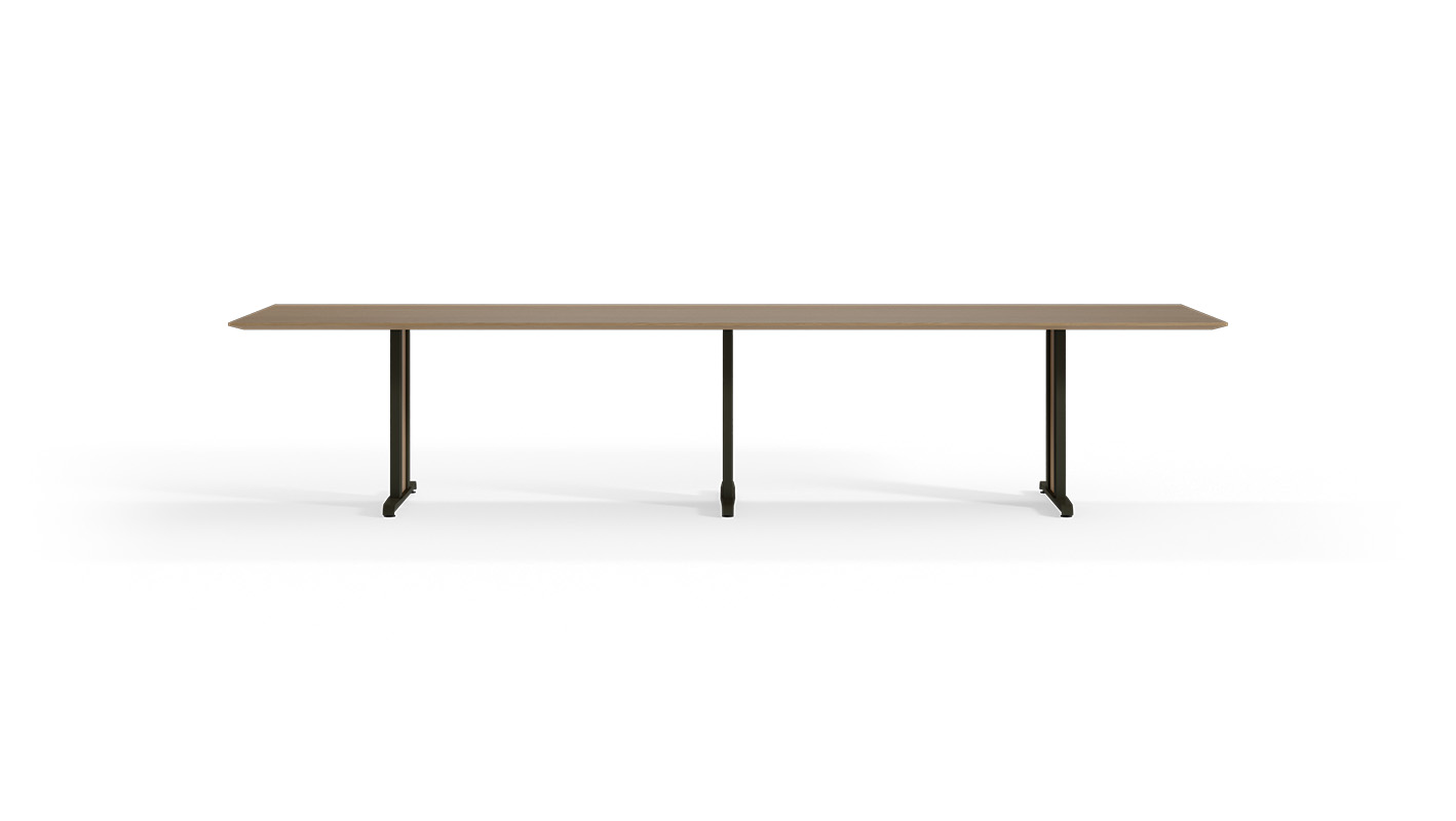 Solano Conference Table on white background