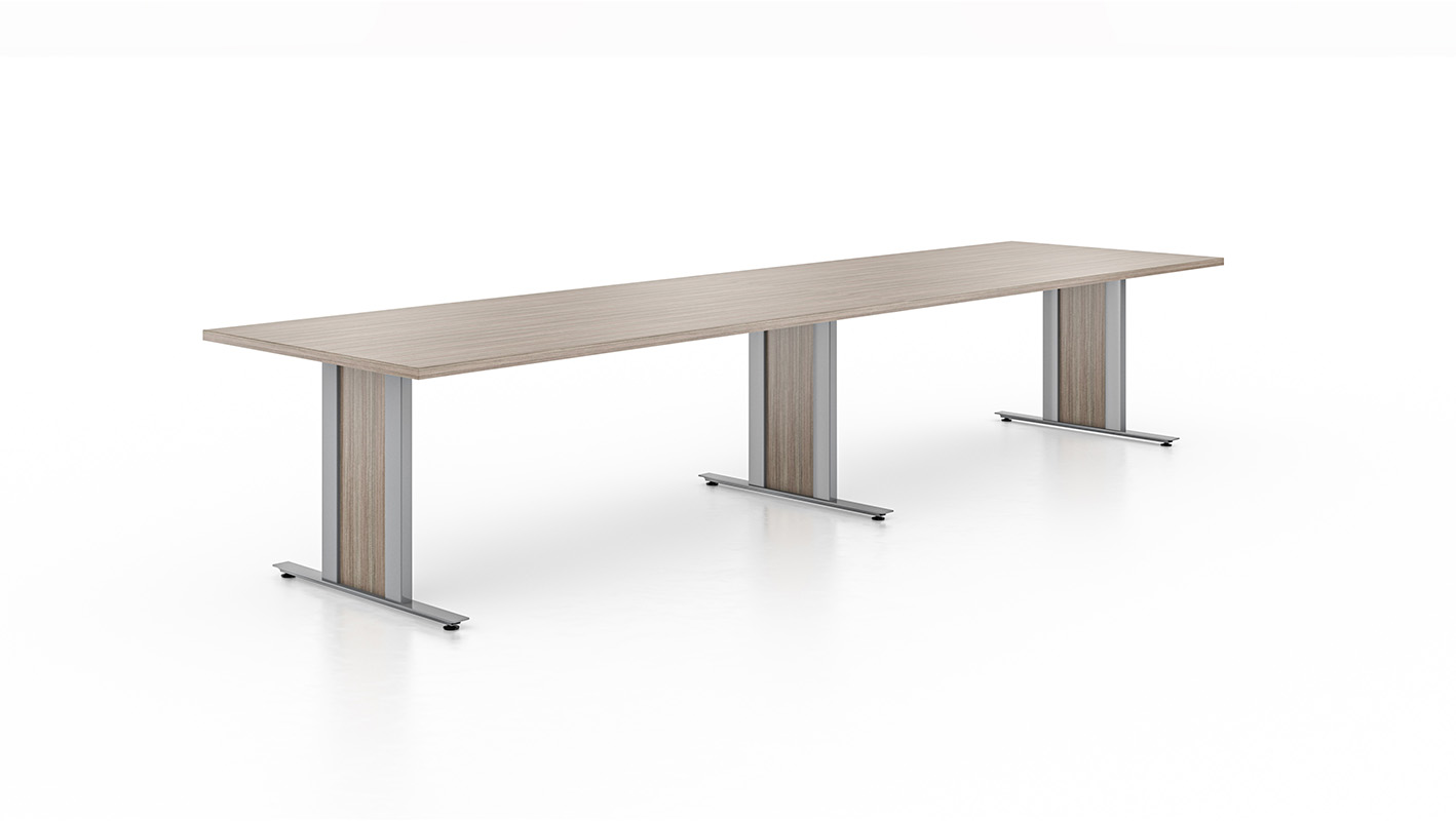 Solano Conference Table on white background