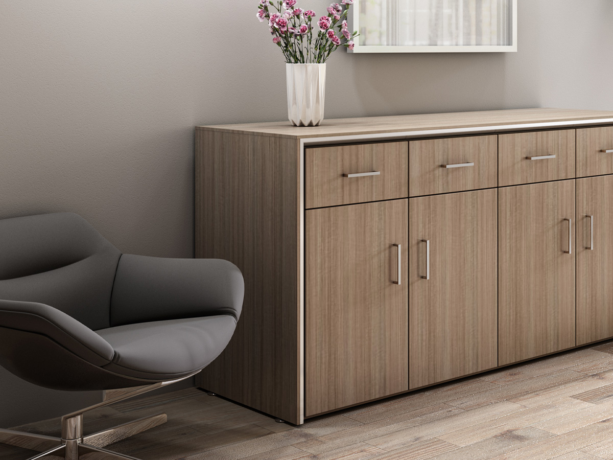 Stealth Credenza interior shroud detail