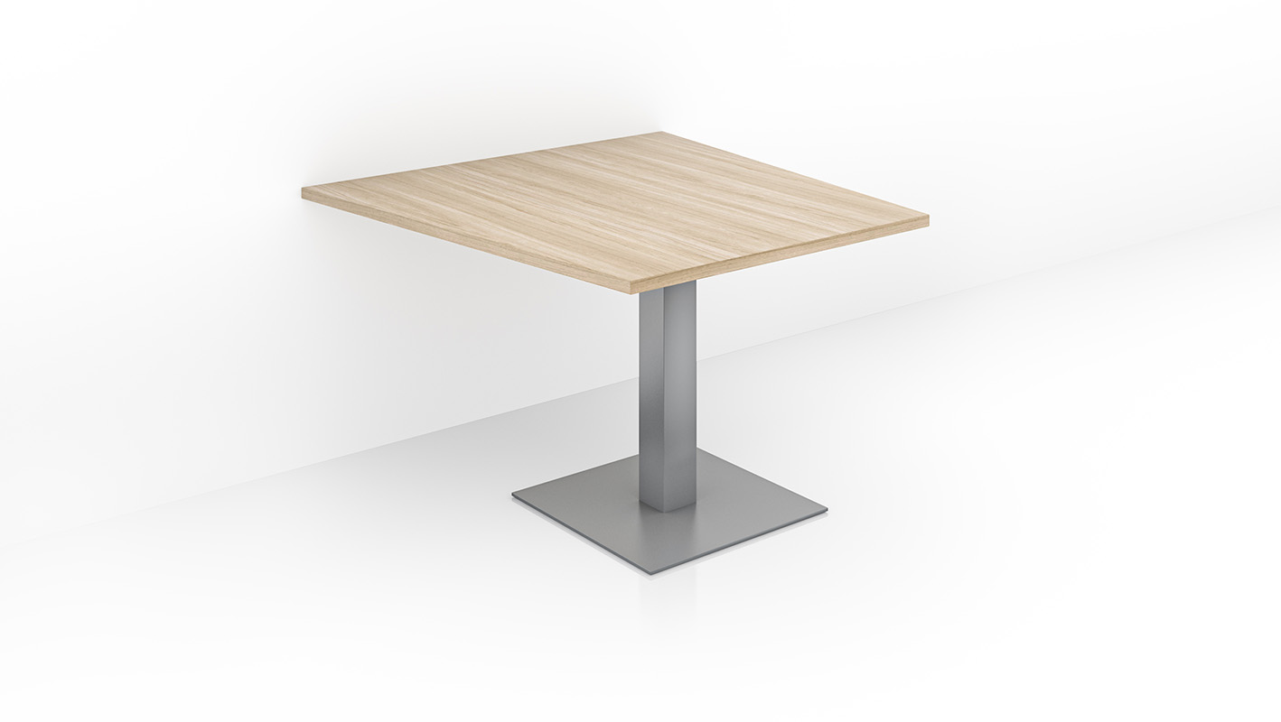 Videosharing Table on white background