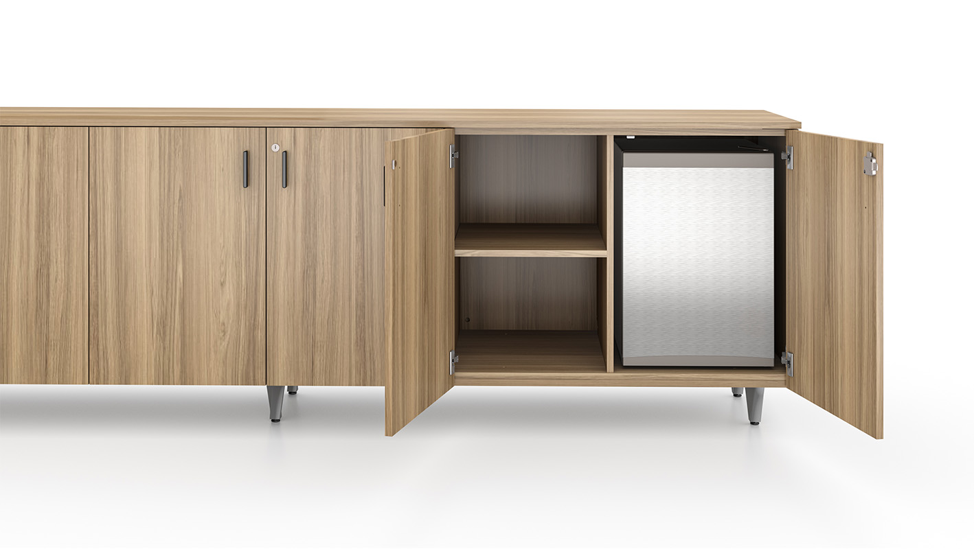 Odyssey Credenza on white background