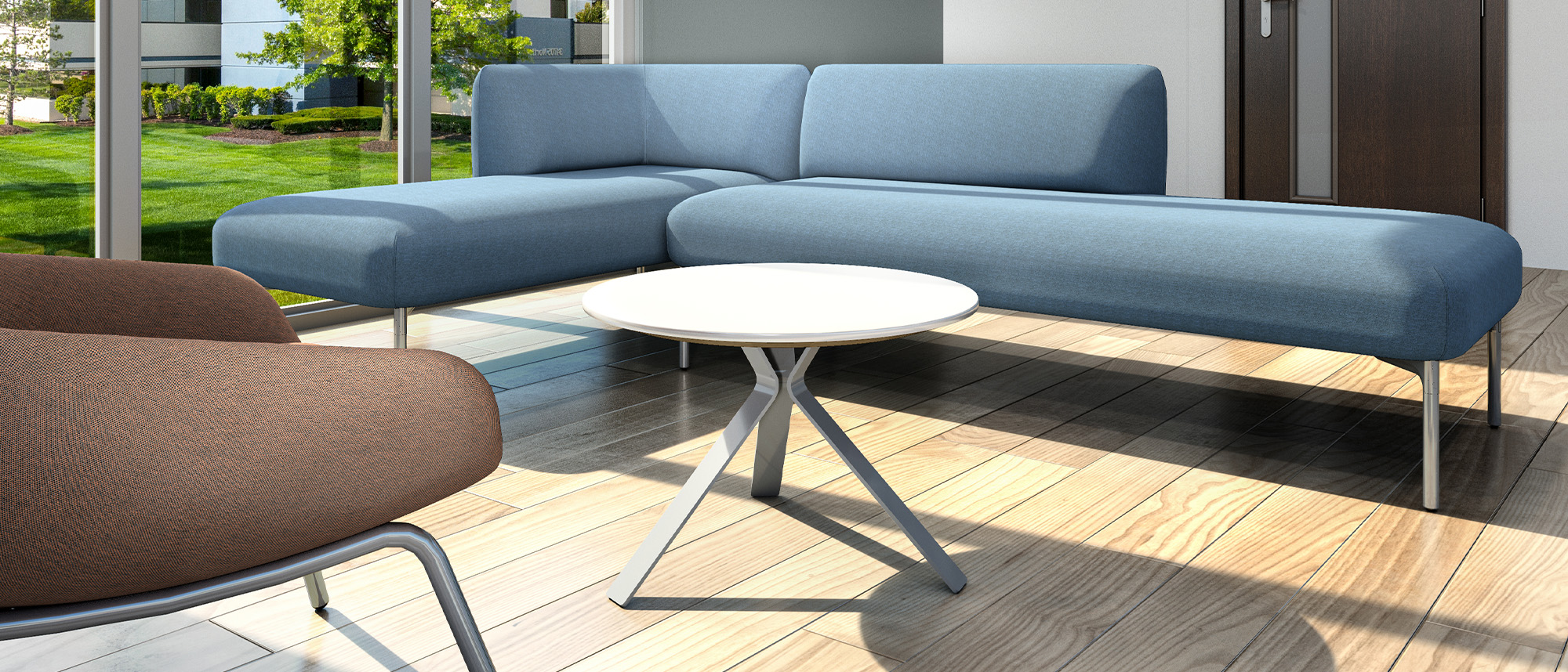 Tangent Coffee Table in third space