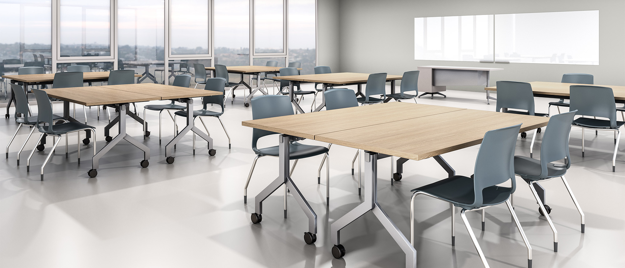 Ritz Training Tables in classroom