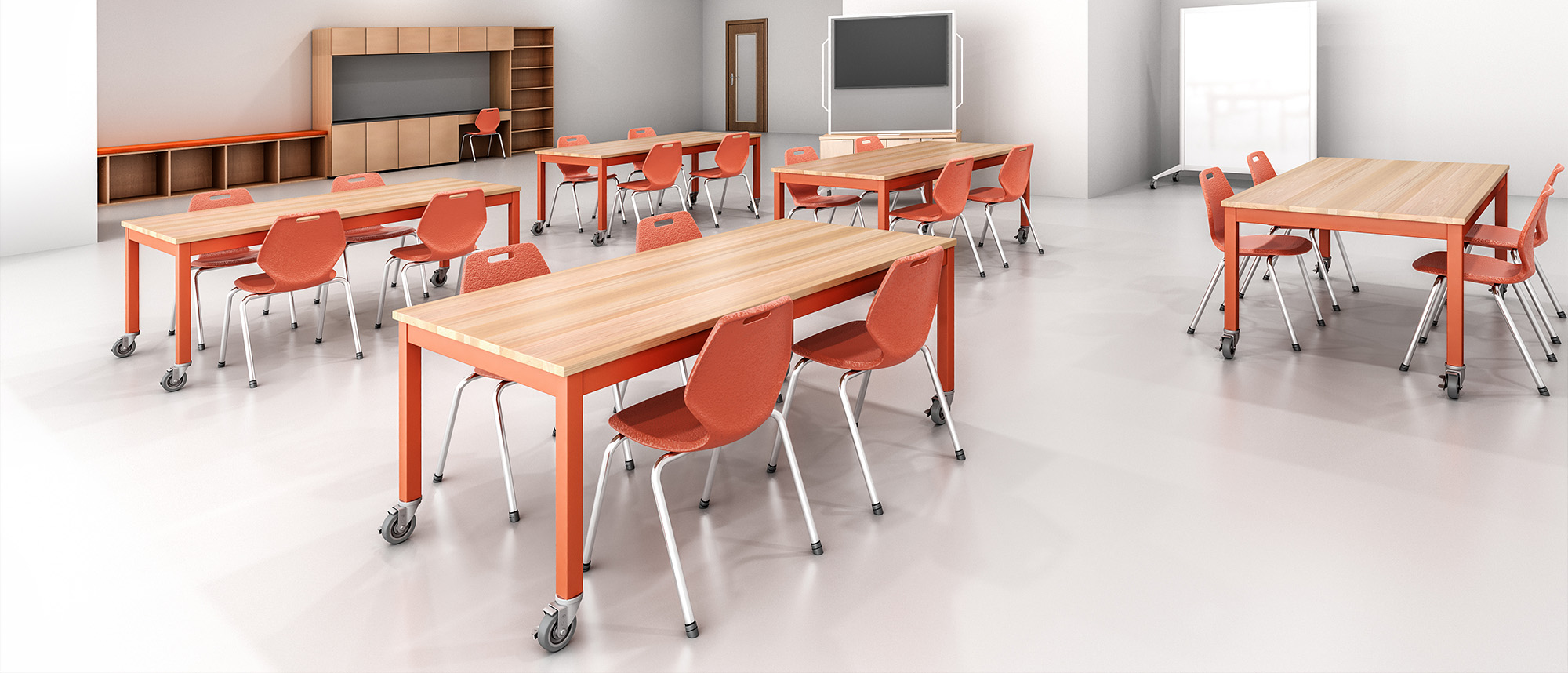Emerson Tables in classroom