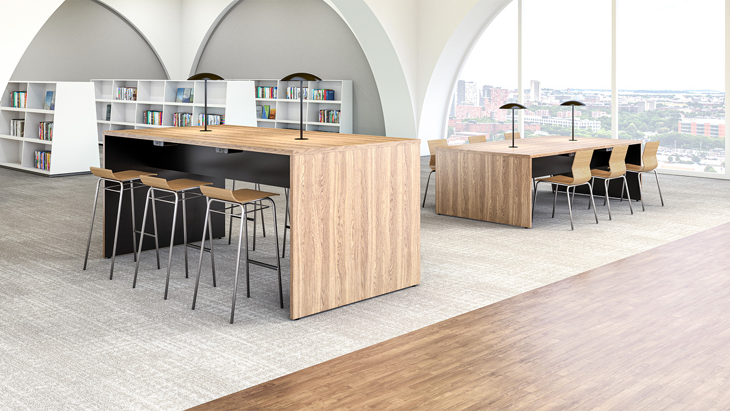 Landing Tables in library