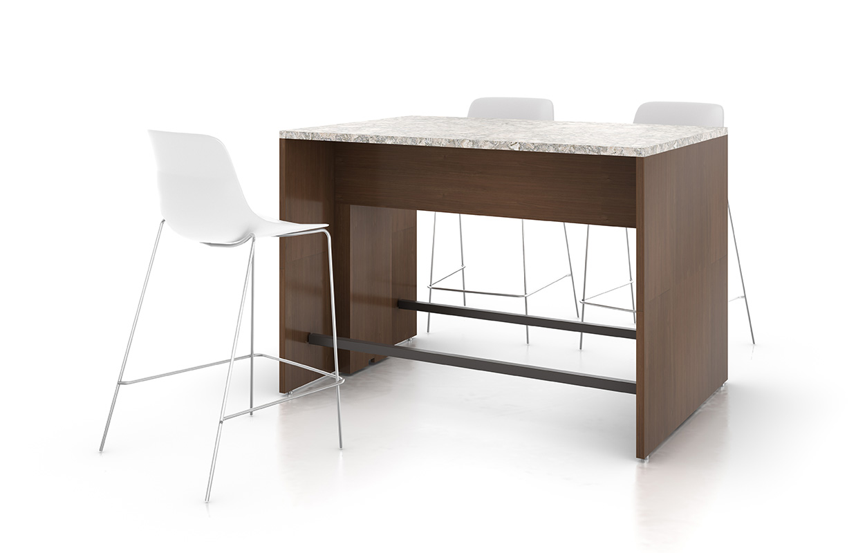 Landing Table on white background