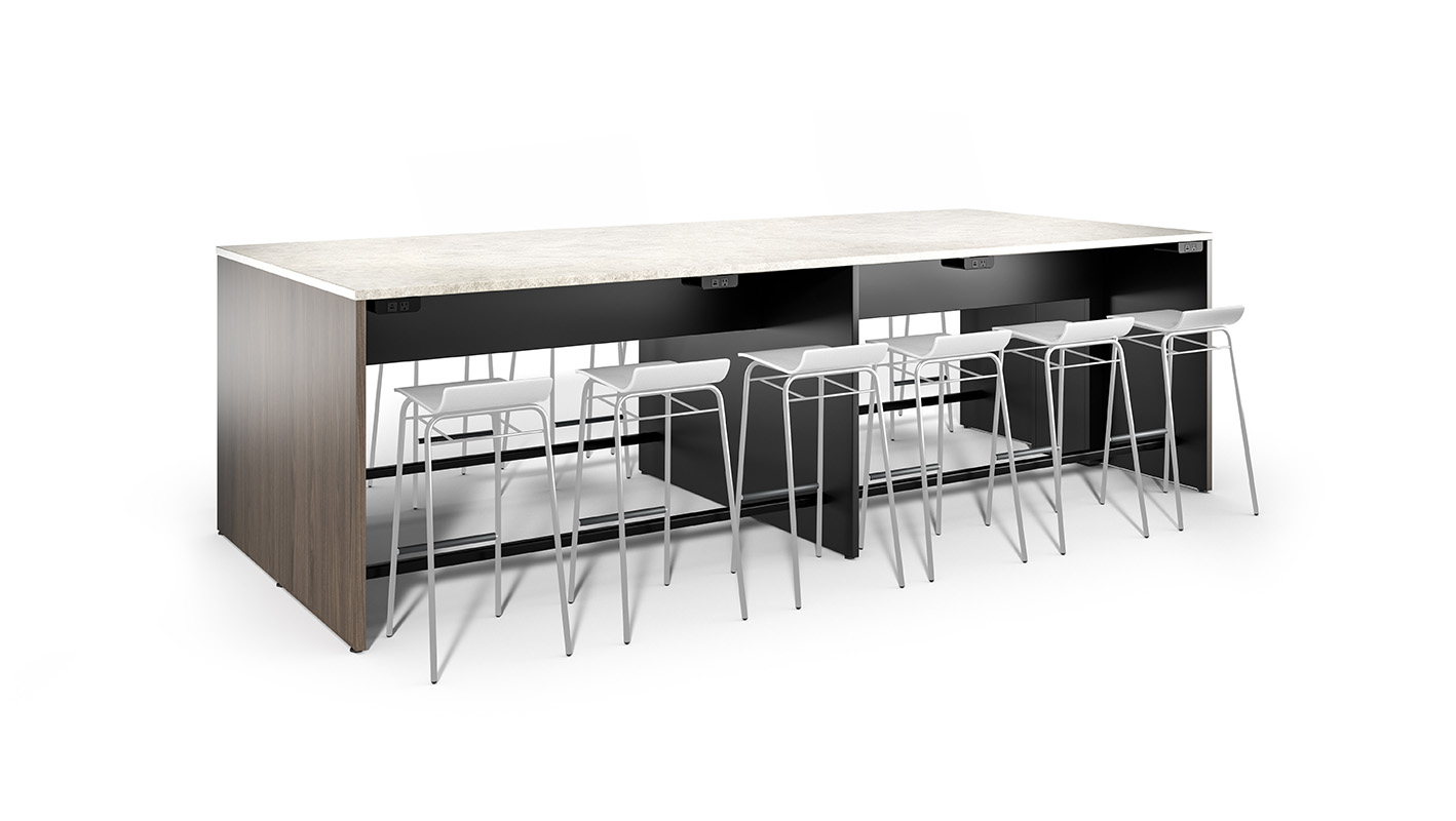 Landing Table on white background