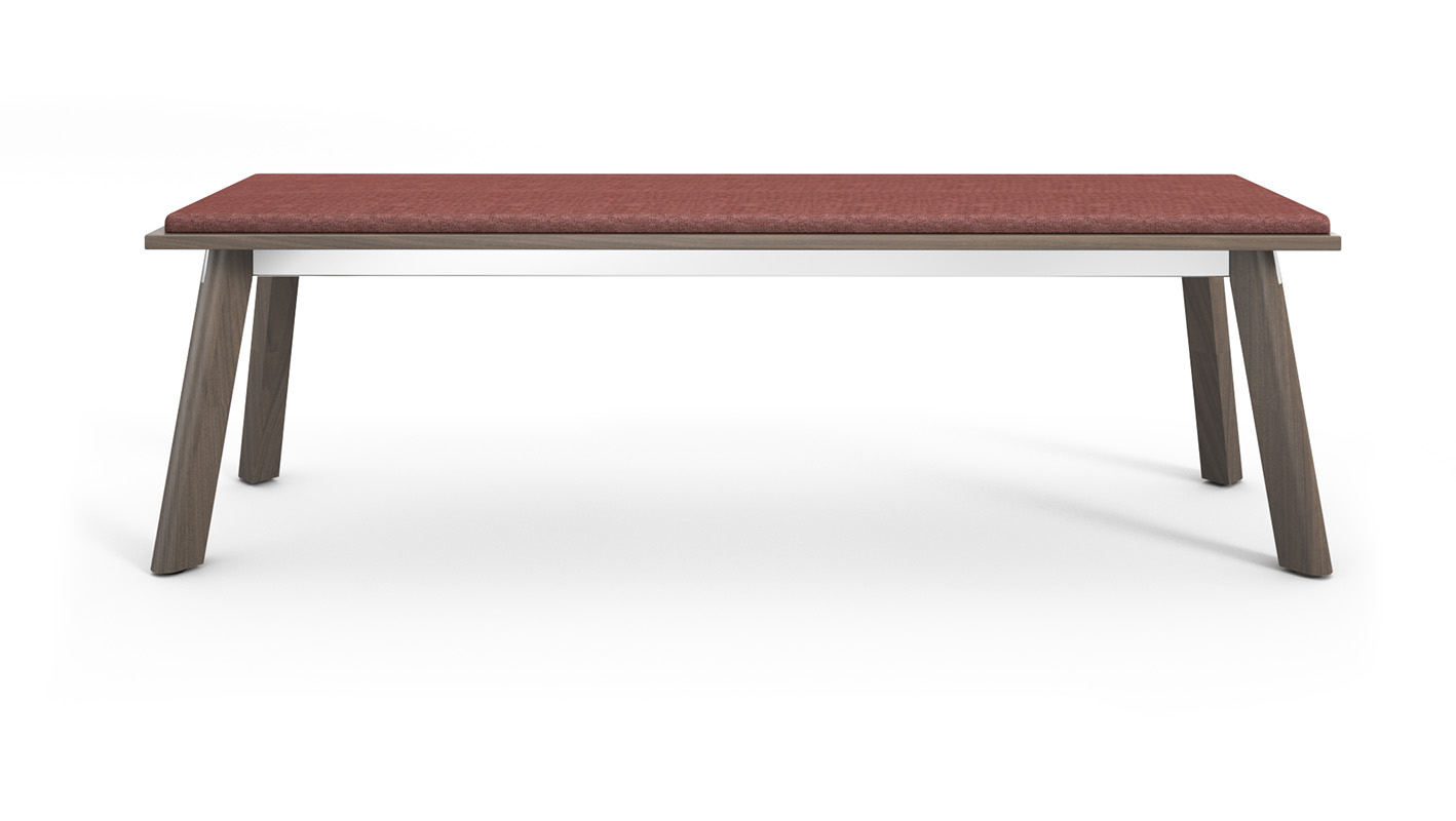 Ligouri Bench on white background