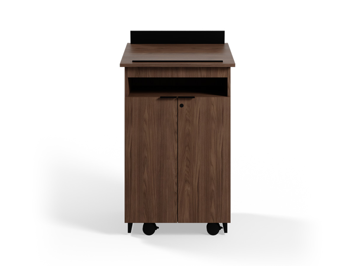 Ligouri lectern on white background.