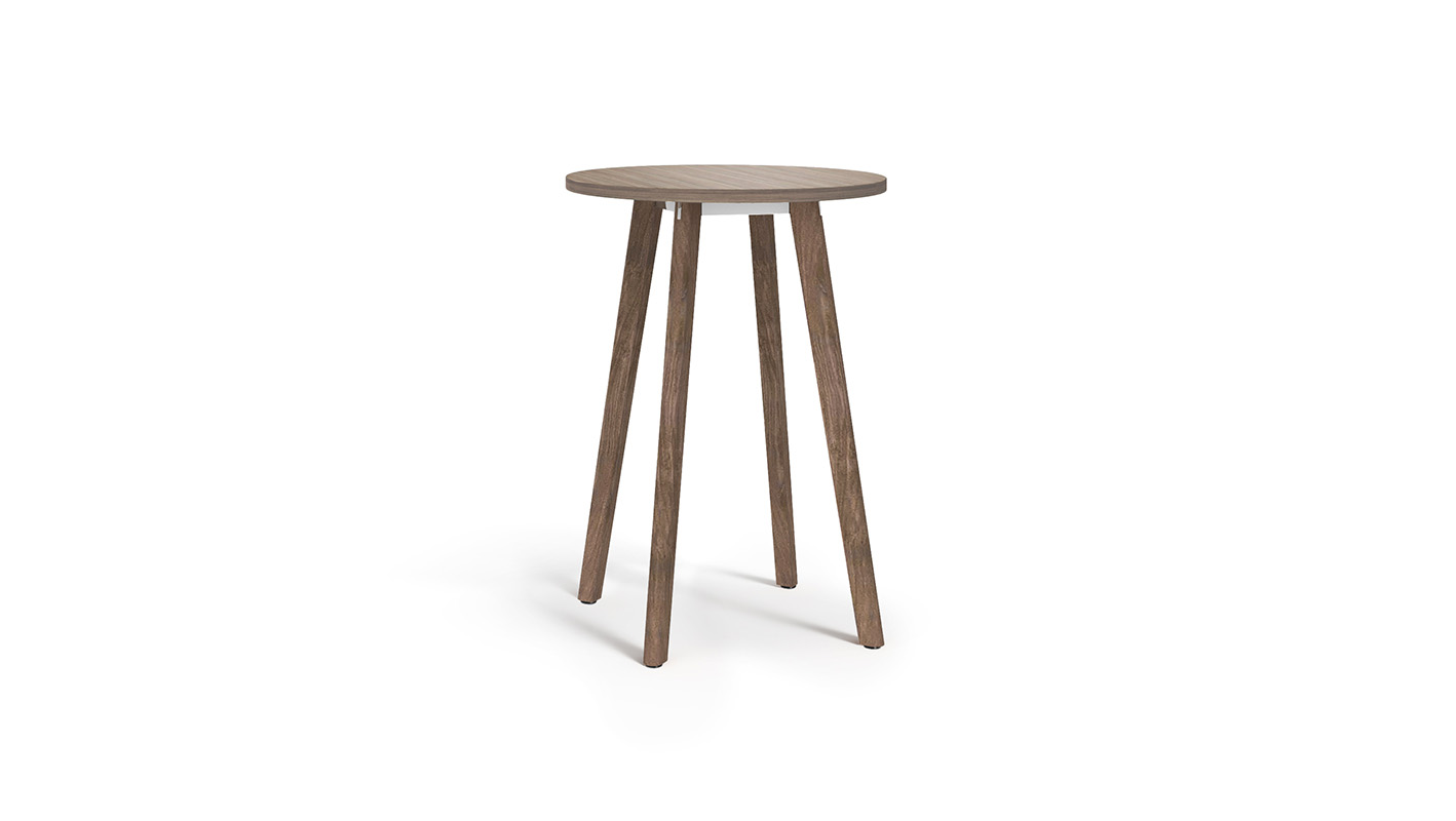 Ligouri Cafe Table on white background