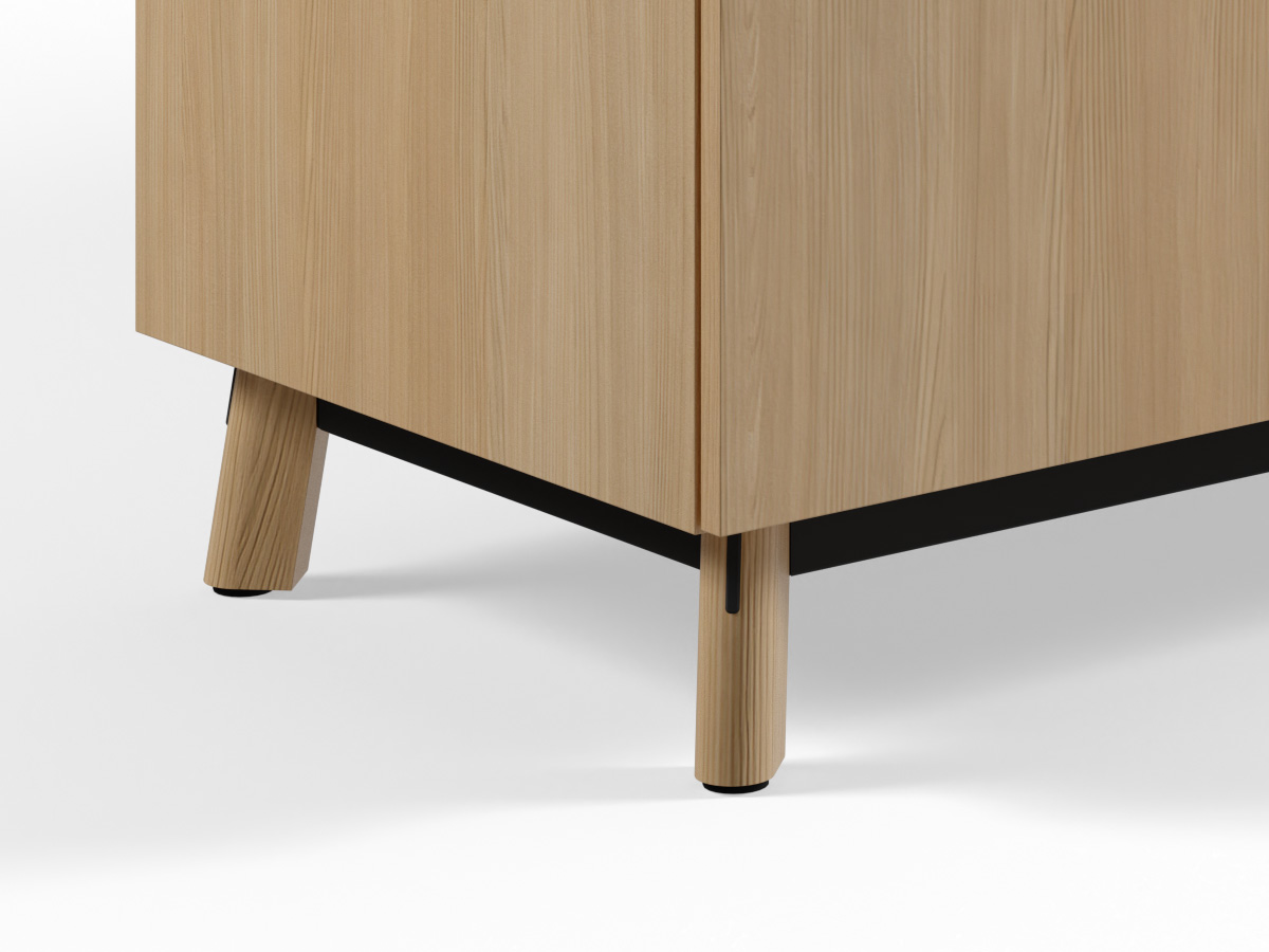 Ligouri credenza coordinating base aesthetic.