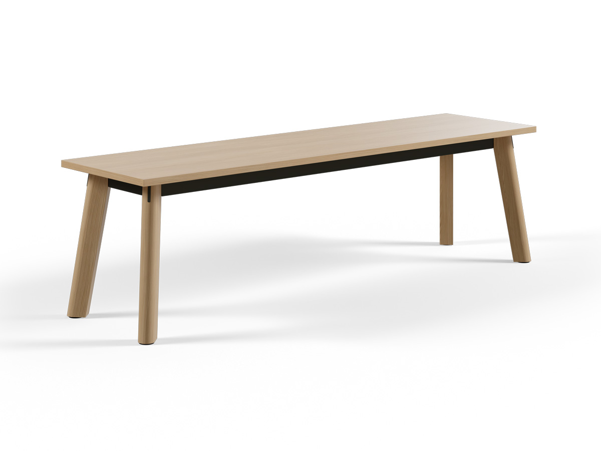 Ligouri bench on white background.