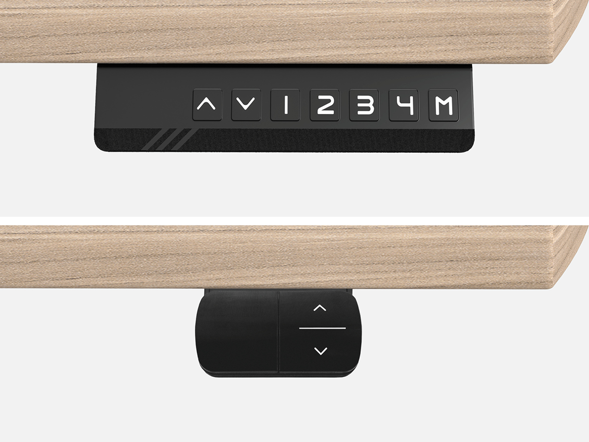 Jet standard up/down and programmable handset detail.