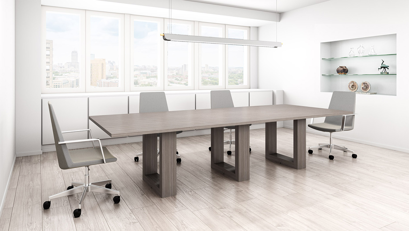 Statement Table in conference room