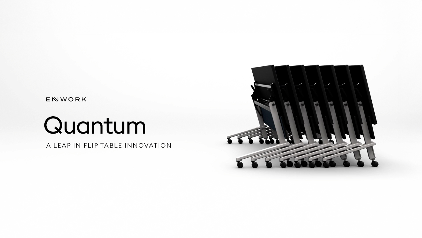Nested Quantum tables on white background.