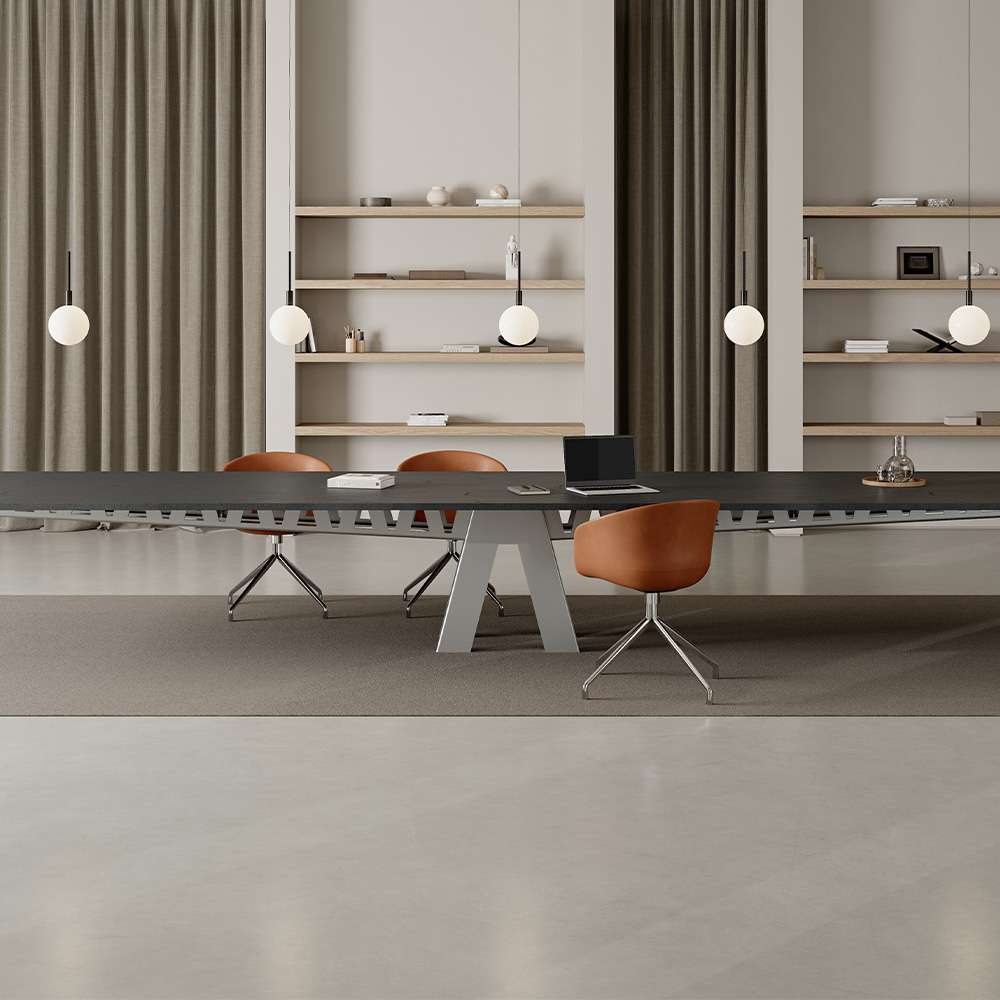 Equilibrium Table in Conference Room