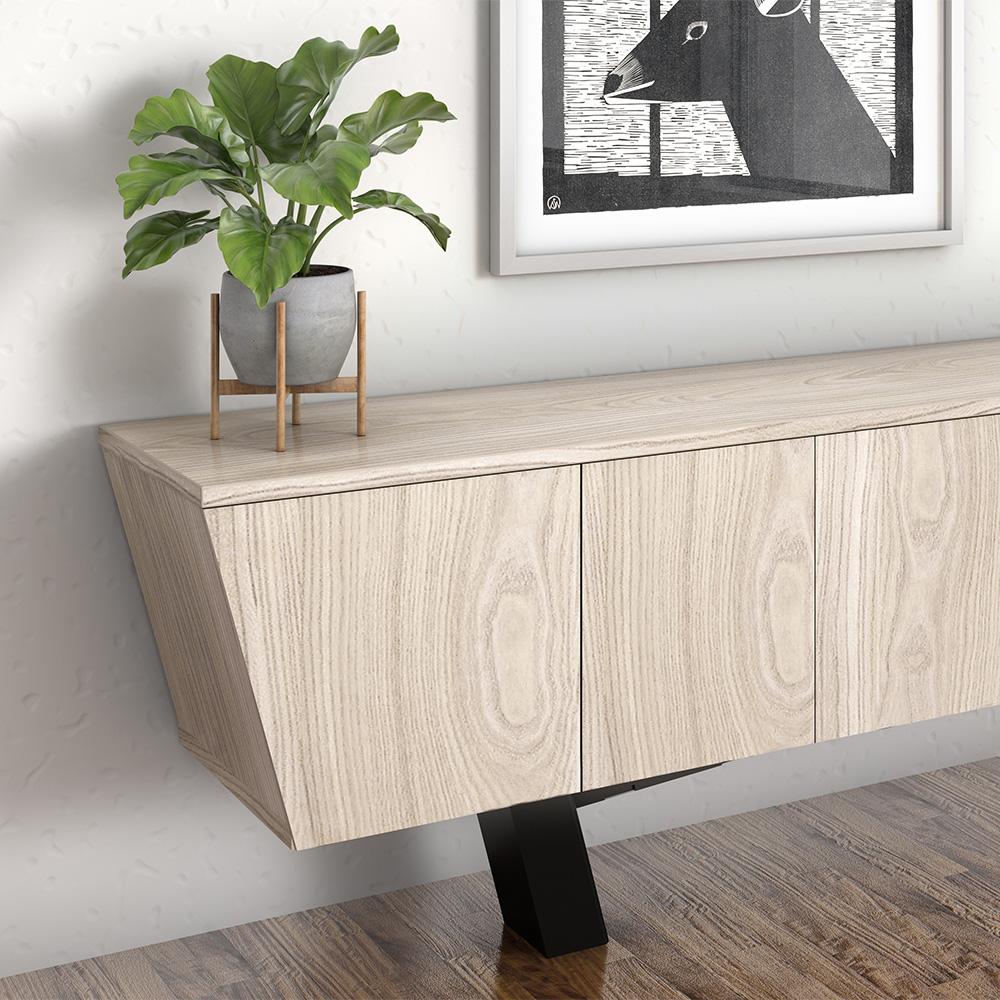 Equilibrium Credenza against wall