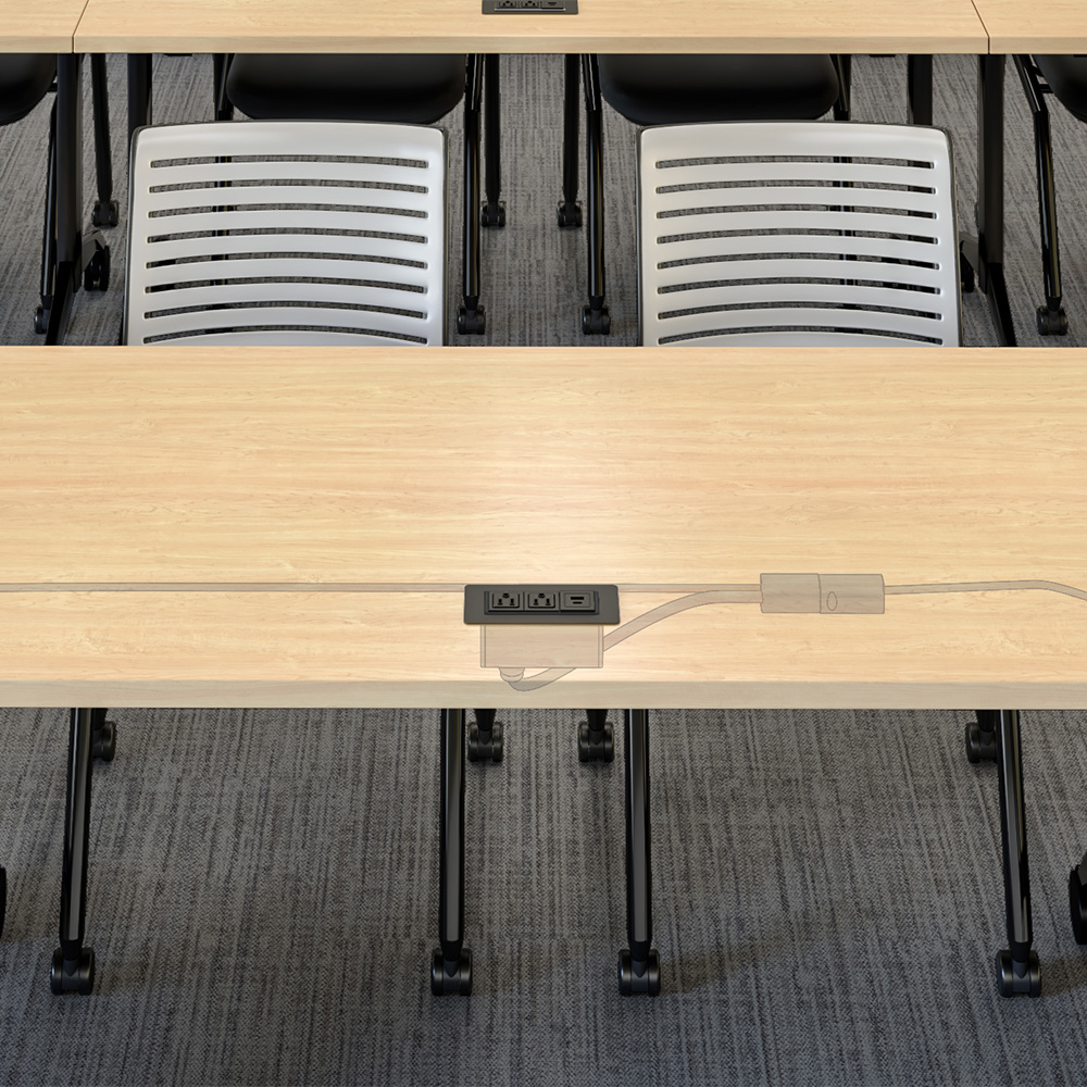 Training tables with integrated Interlink iQ power