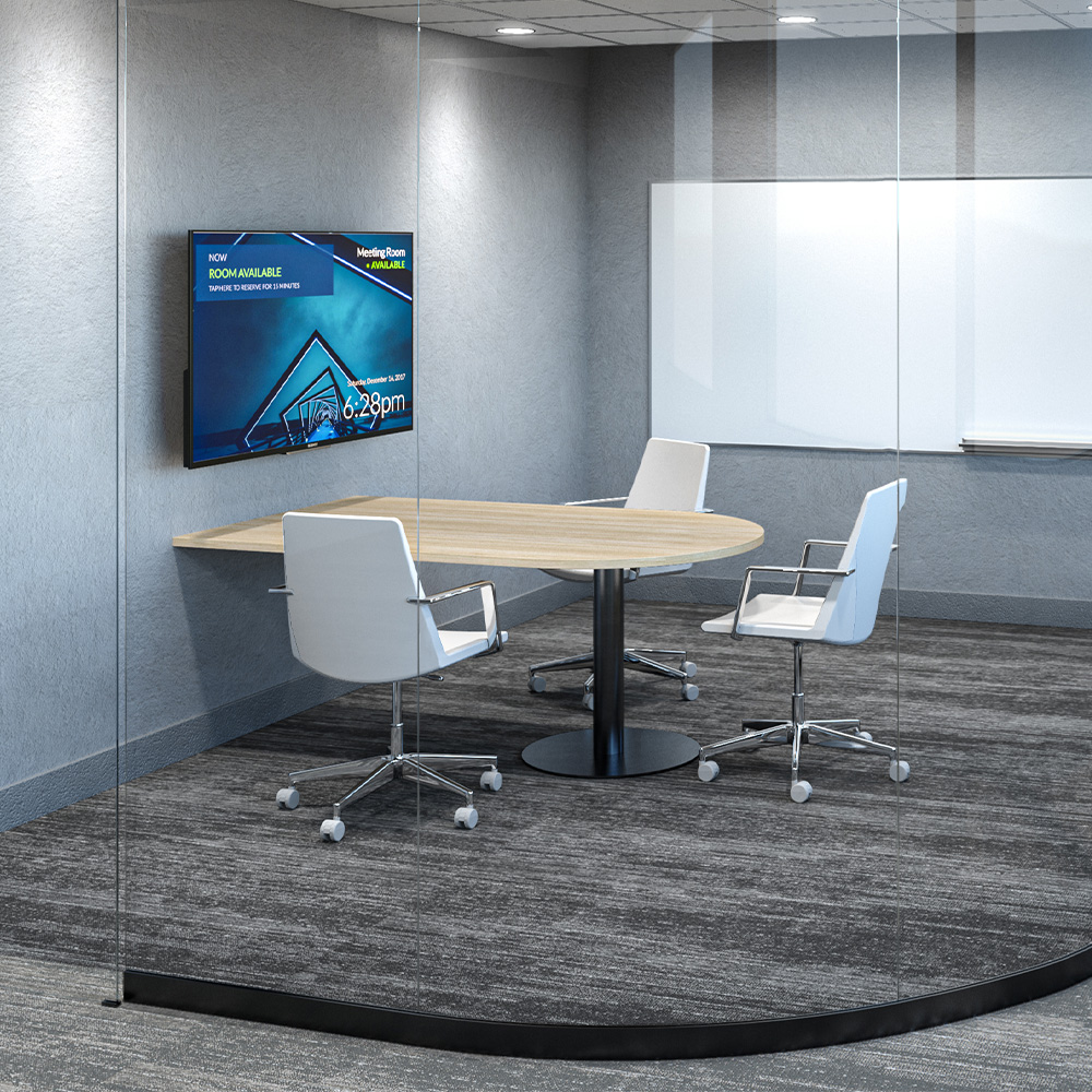 Preconfigured Videosharing Table in virtual conference space