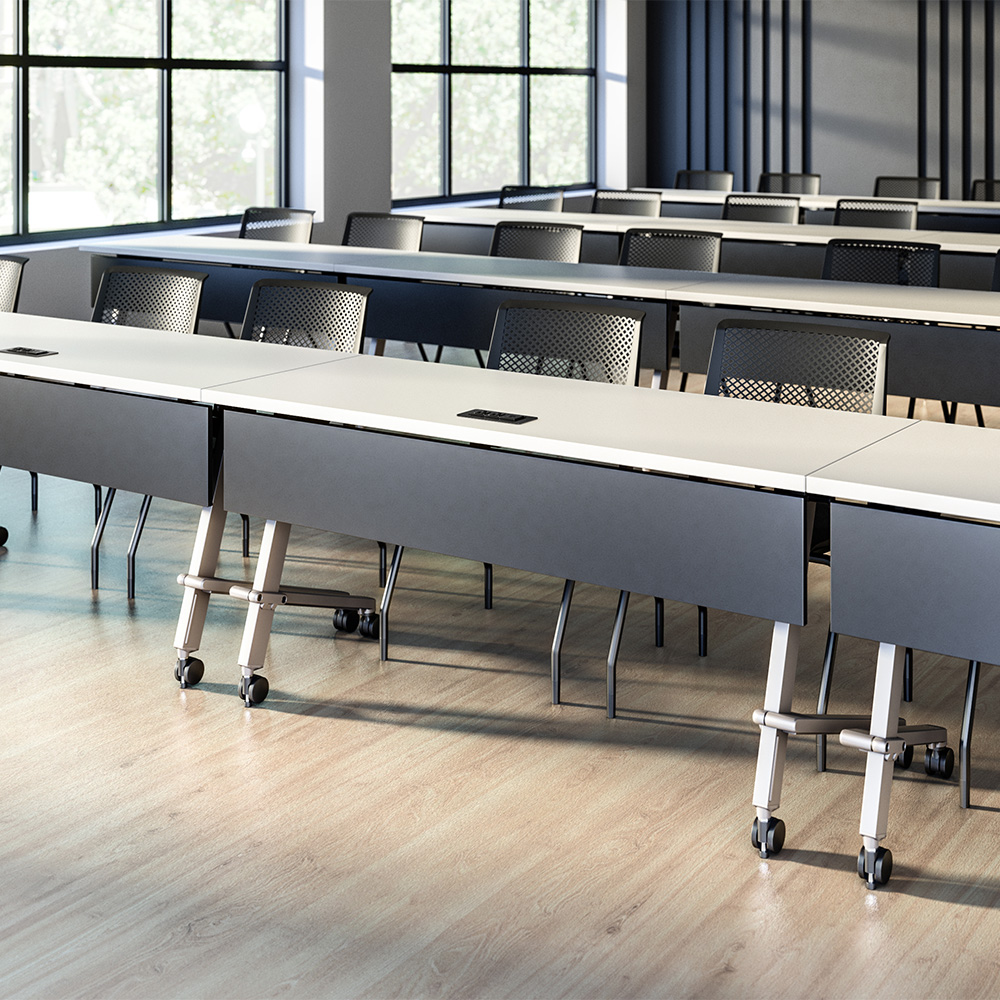 Quantum Training Tables in classroom