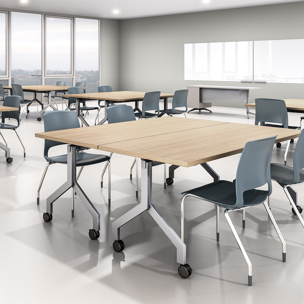 Ritz Training Tables in classroom
