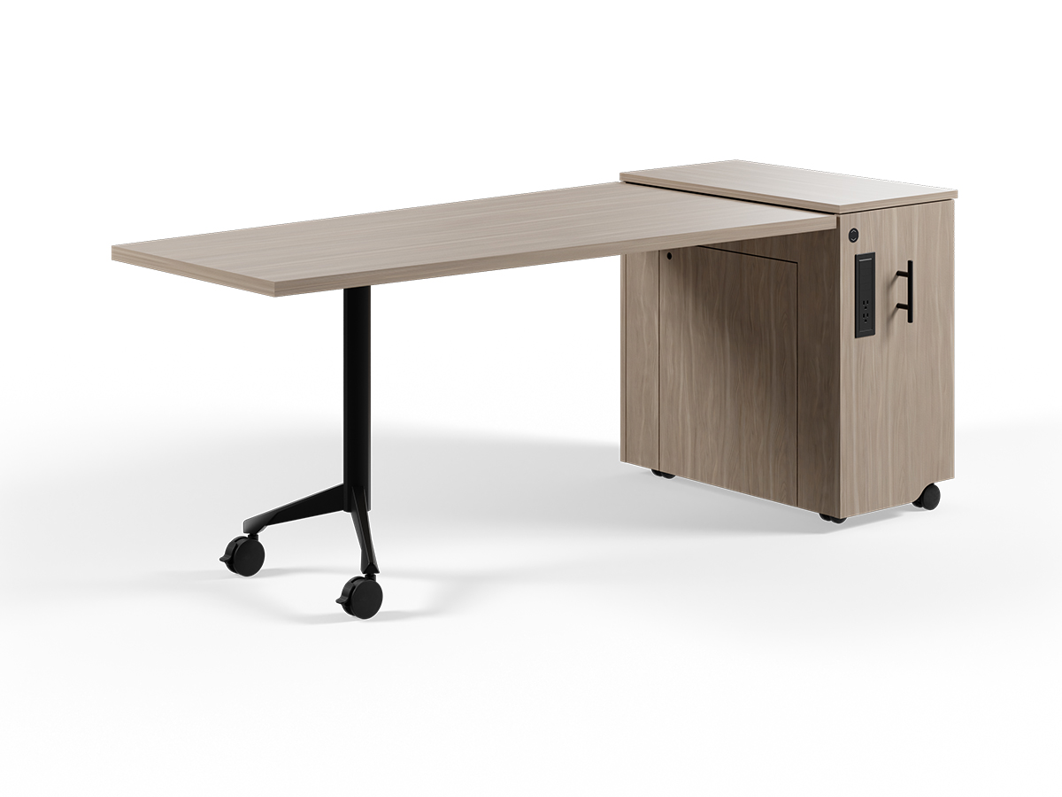 Zori Media Center ganged table.