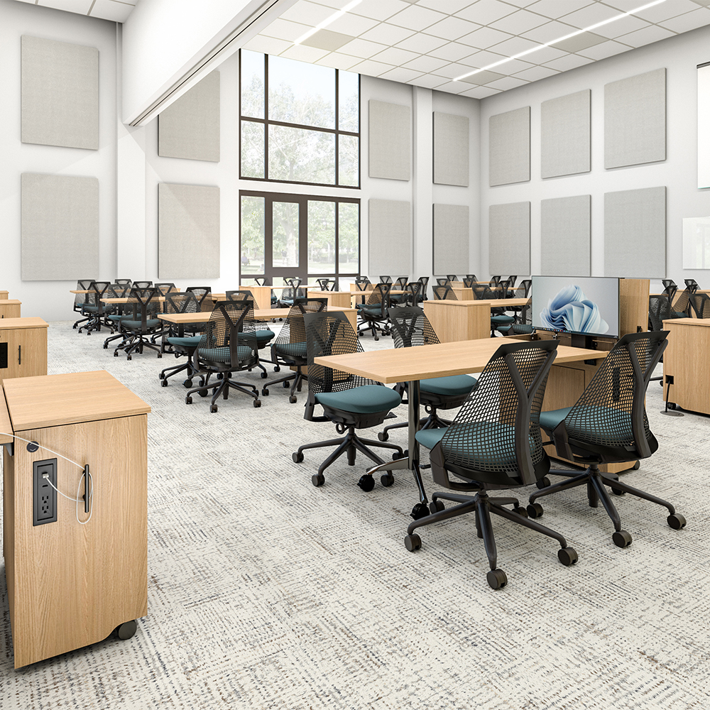 Zori Media Center in large classroom setting