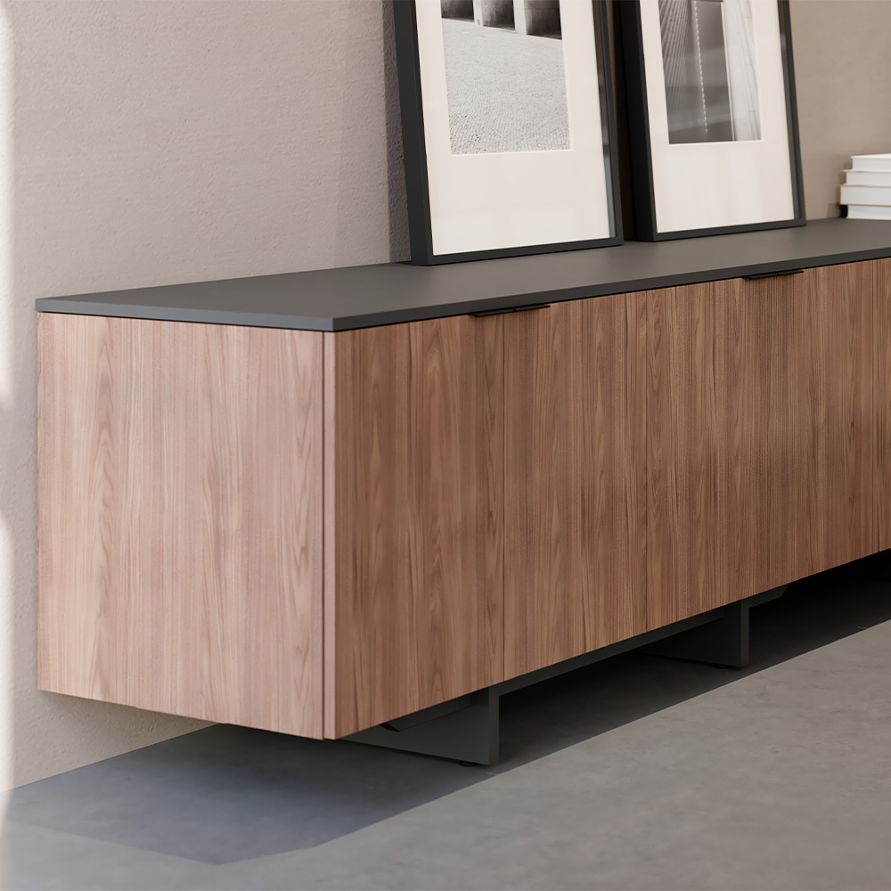 Foundation EX credenza in a conference room.