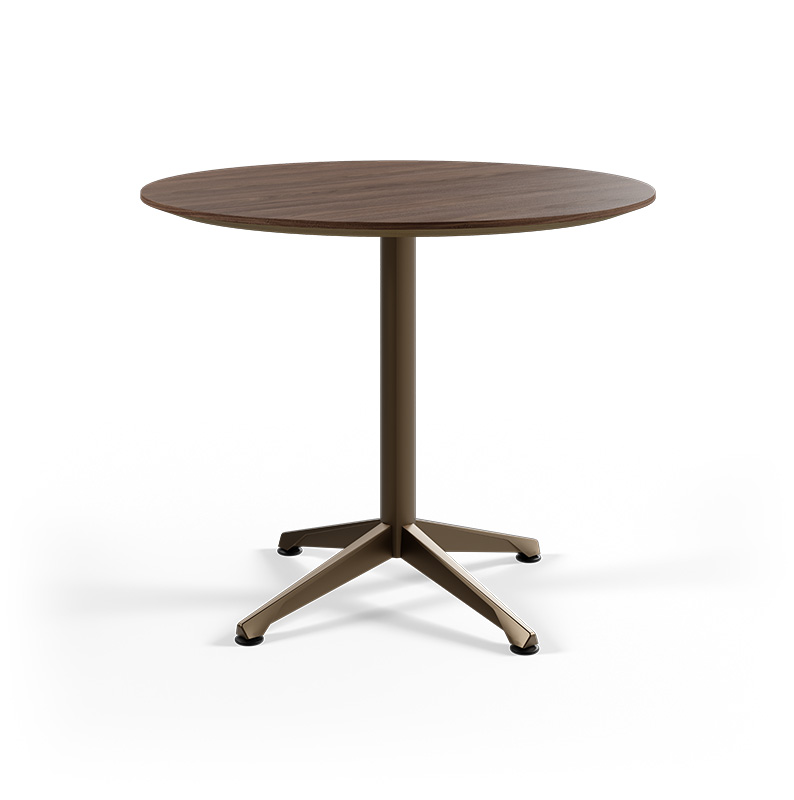 Zori cafe table on a white background. 