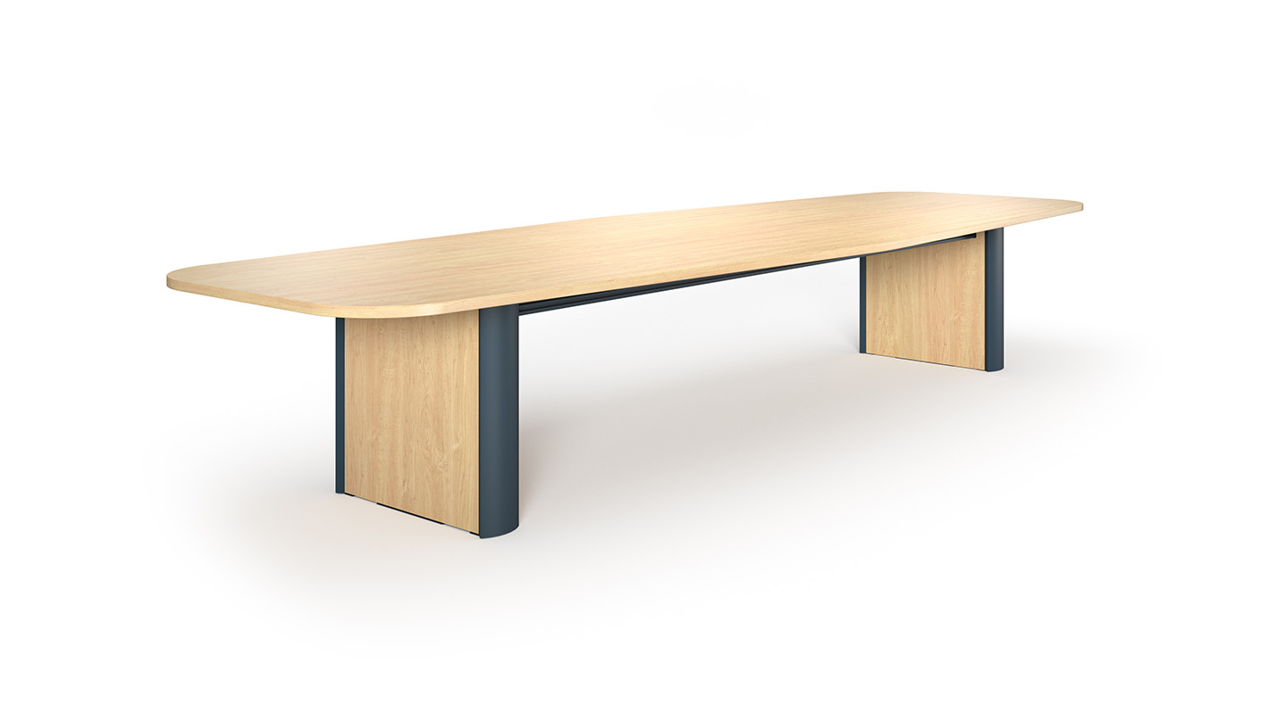 Camber table on white background. 