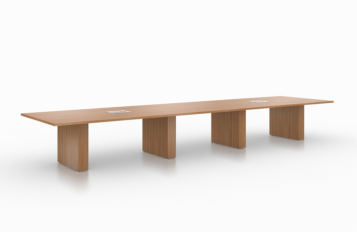 Foundation table on white background. 