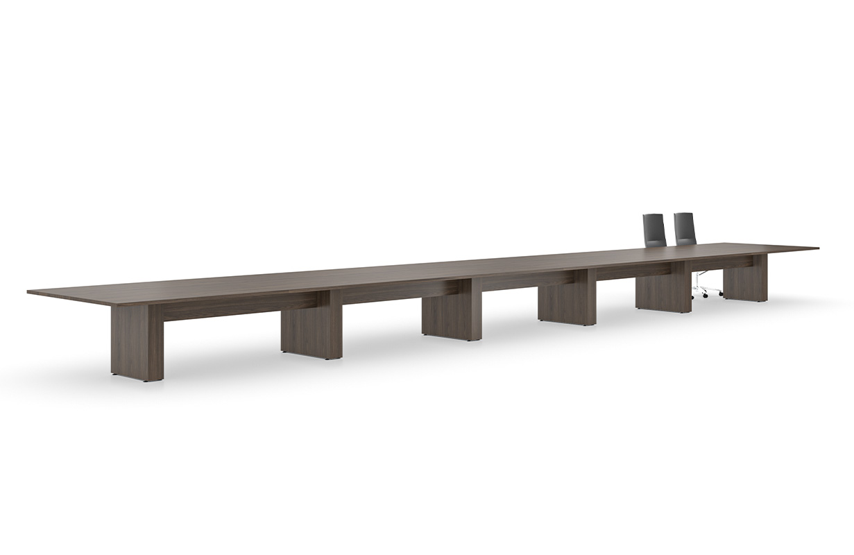 Foundation table on white background. 