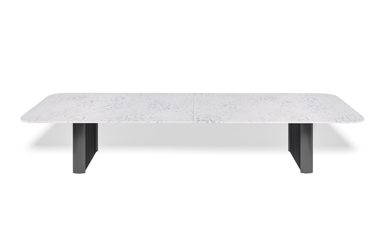 Camber table on white background. 