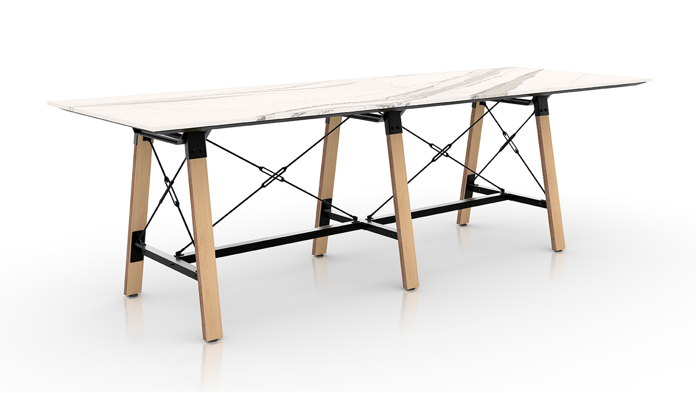 Adventure table on white background. 
