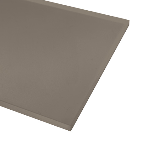 Bronze acrylic swatch.