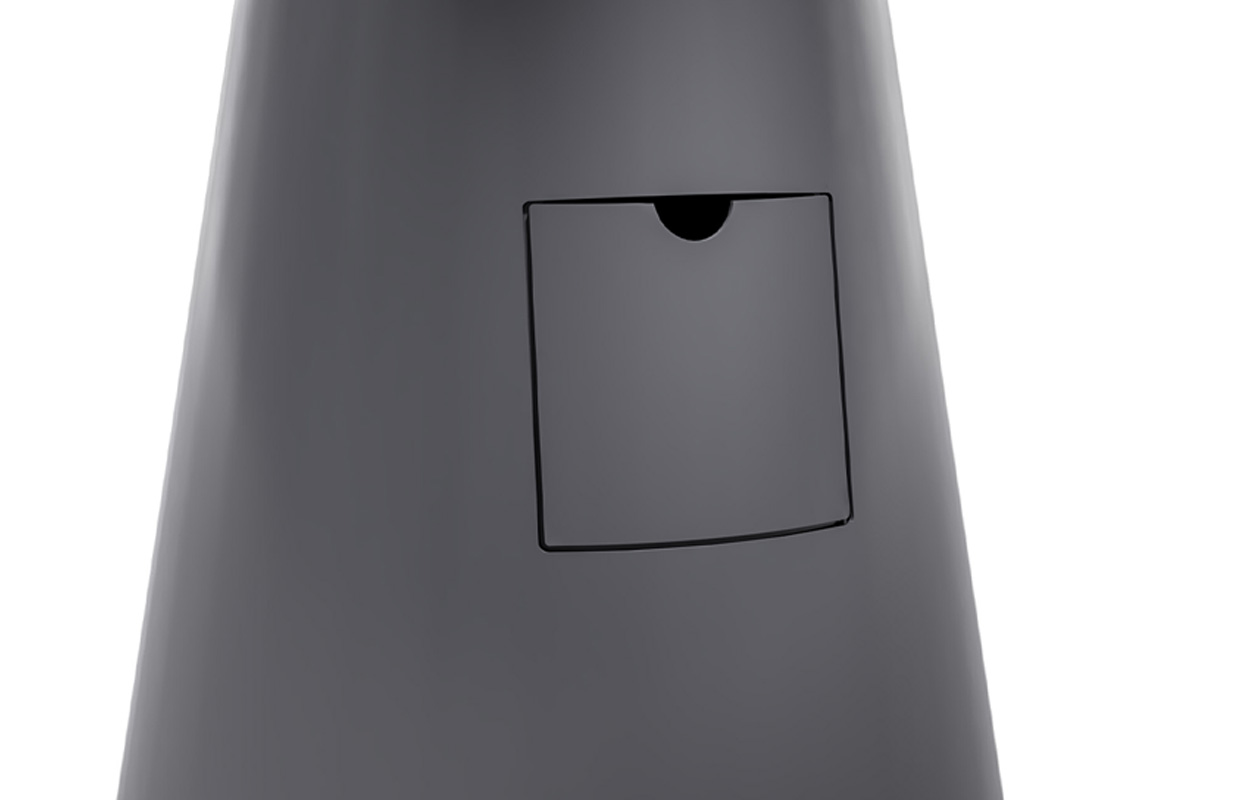 Foundation Steel Drum removable access door.