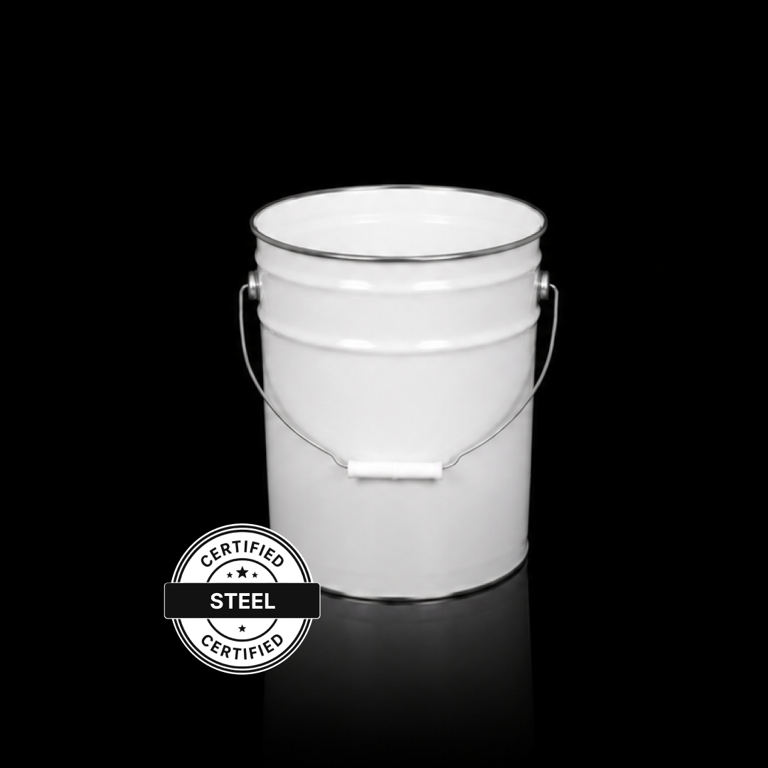 5 gallon steel pail