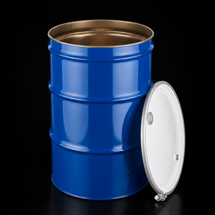 55 gallon steel drums