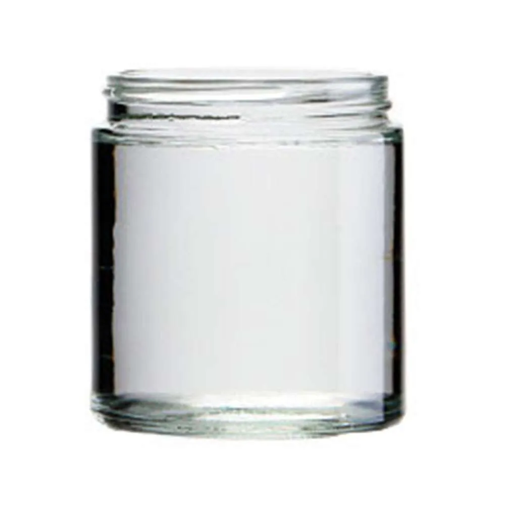 6 oz Wide Mouth 63-400 Continuous Thread Straight Sided Jar