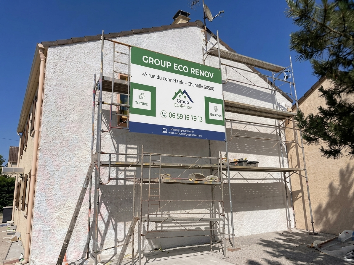 chantier façade group eco renov