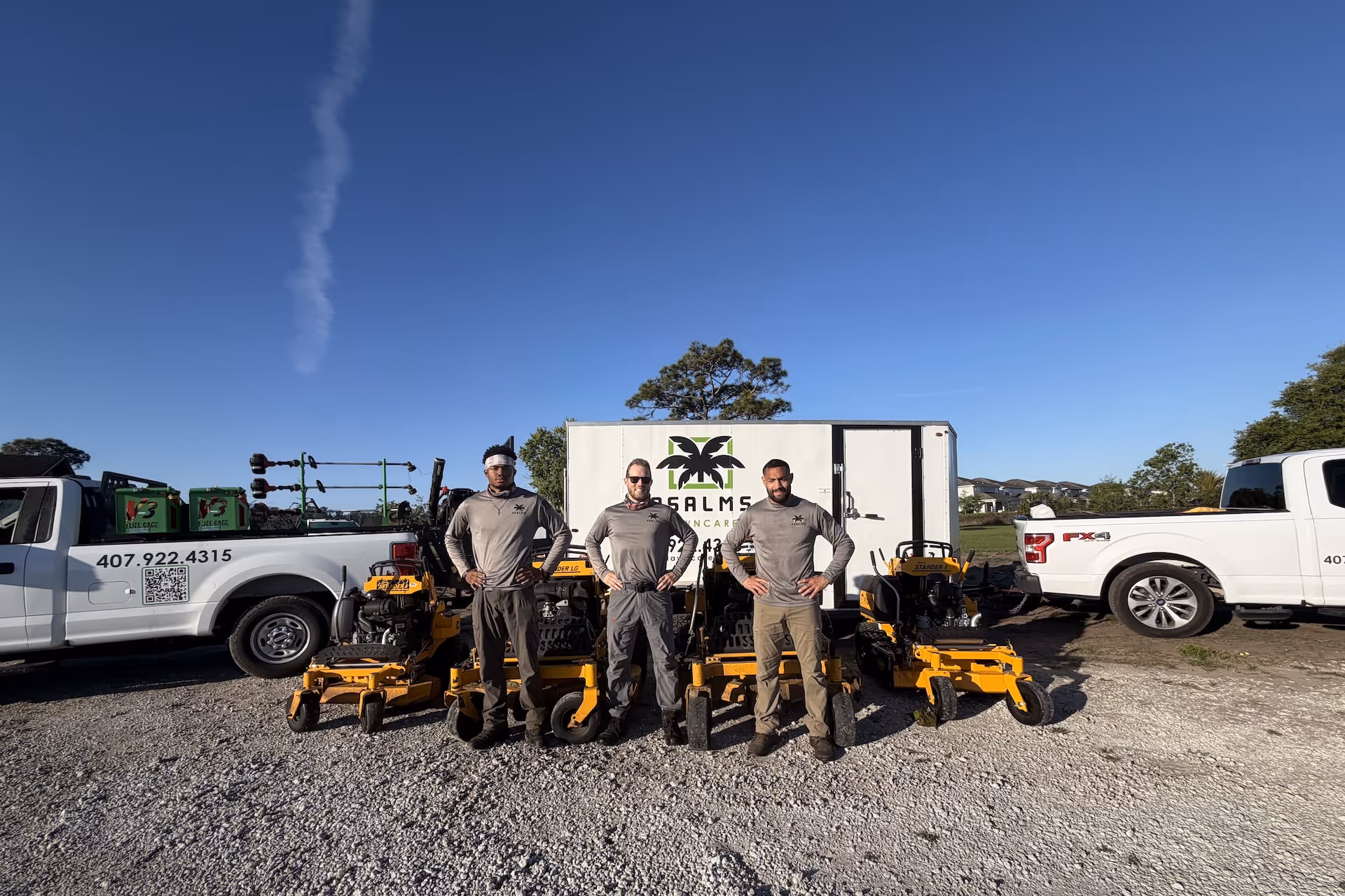 lawn care careers at Psalms Lawn Care in St Cloud Florida join our team