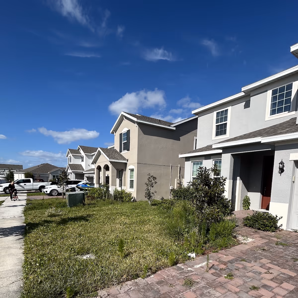professional yard cleanup in St Cloud Florida restoring overgrown property