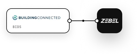 BuildingConnected to Zebel integration