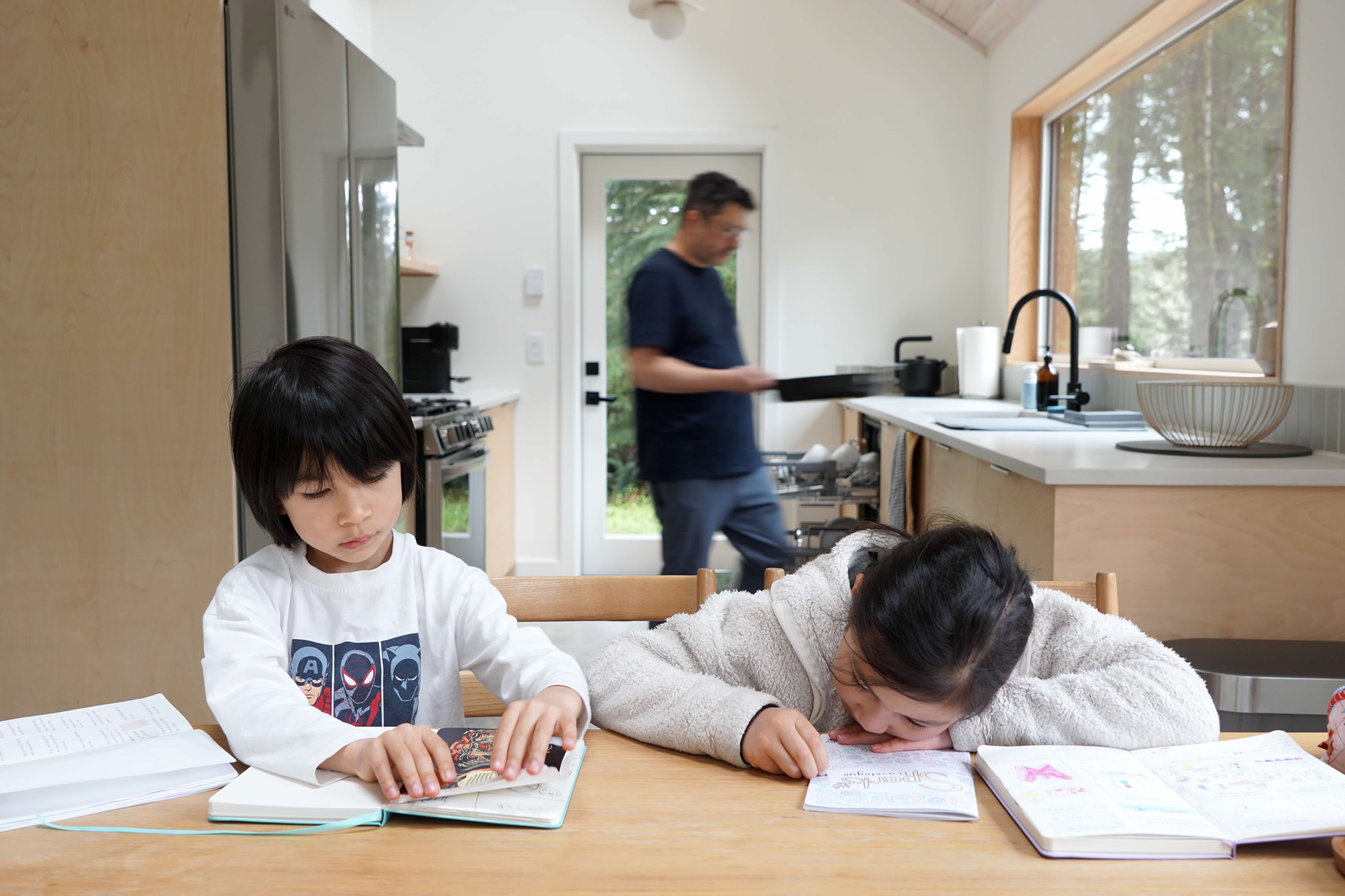image of children playing in a daycare setting